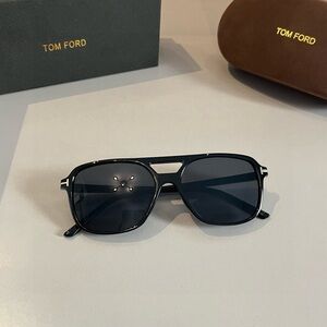 Tom Ford Dark Aviator Sunglasses